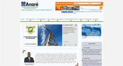 Desktop Screenshot of anare.ci