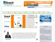 Tablet Screenshot of anare.ci